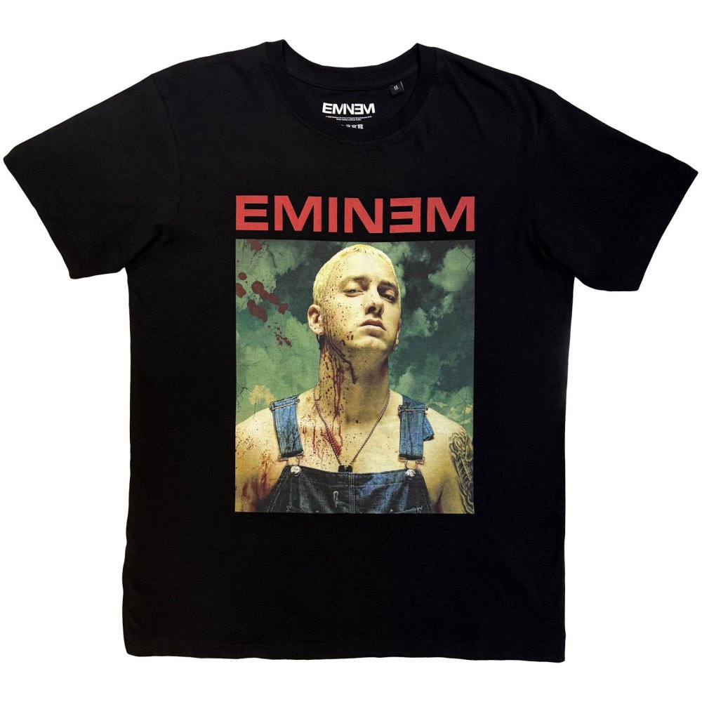 Eminem - Bloody Heren Tshirt - Zwart